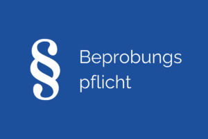 Beprobungspflicht
