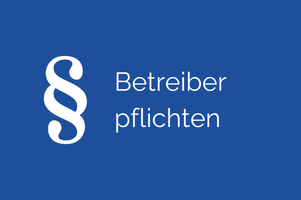 Betreiberpflichten Trinkwasserverordnung
